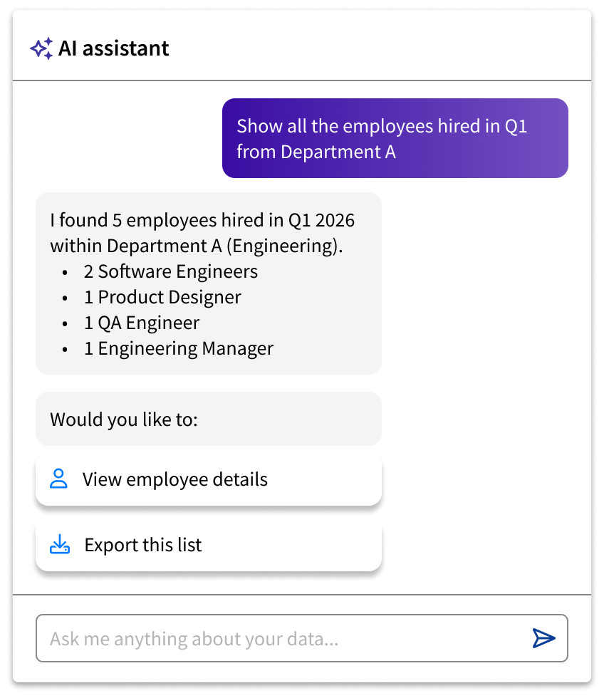 AI chat assistant